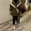 green trench coat🖤