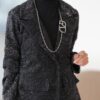 ⁦Eid #Black blazer set⁩ - الصورة ⁦3⁩