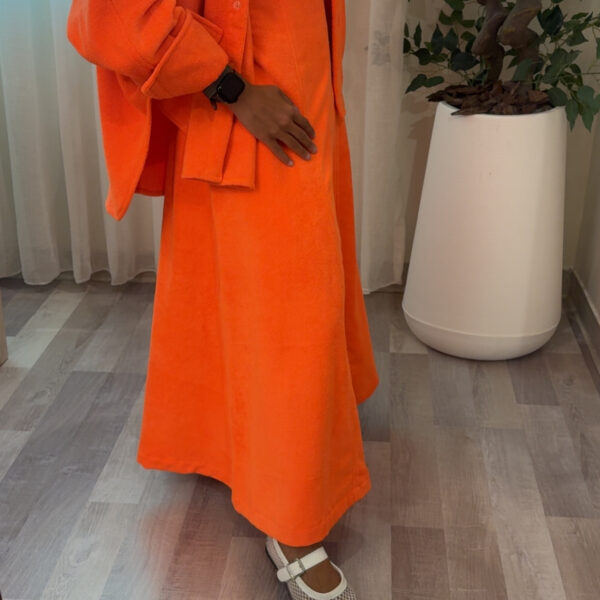 Orange towel dress🧡